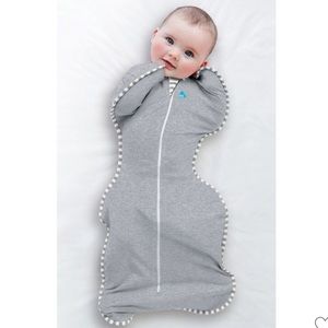 Love to Dream Swaddle Up, Gray, Small (8-13 pounds)
